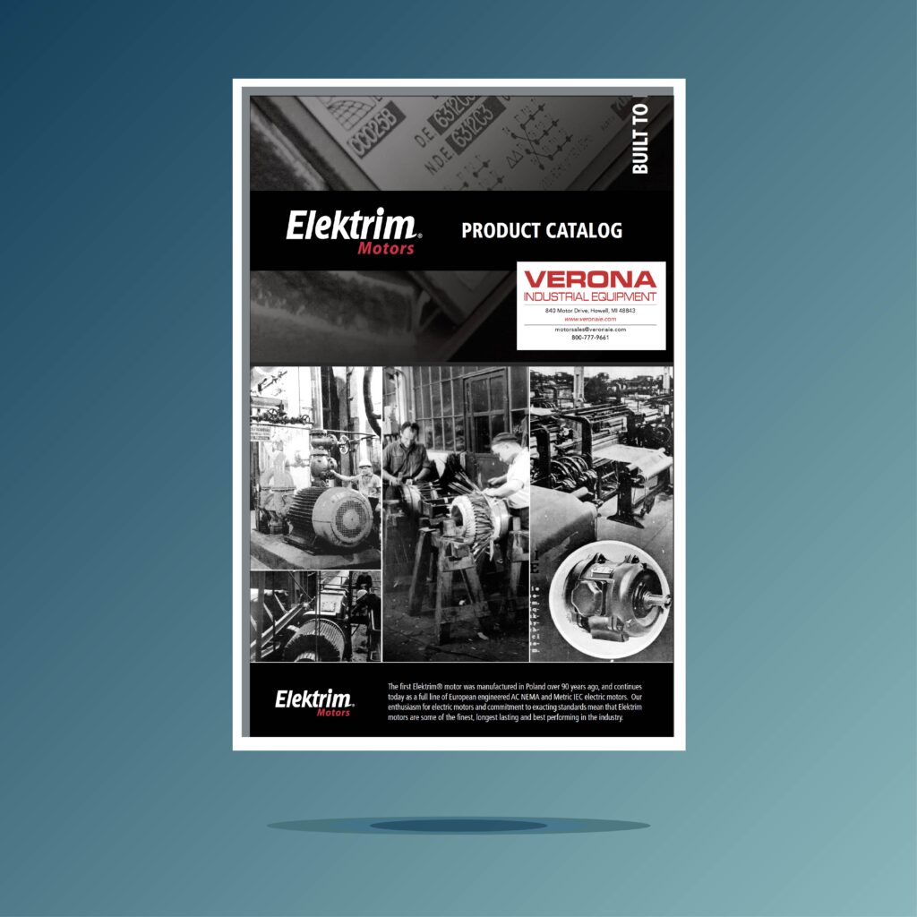 Elektrim motors catalog cover image