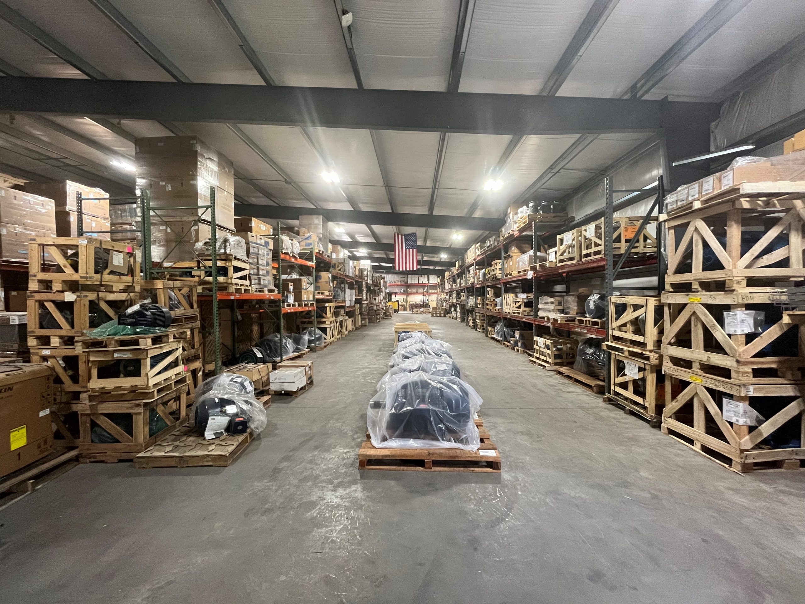 Verona Industrial Equipment warehouse interior photo